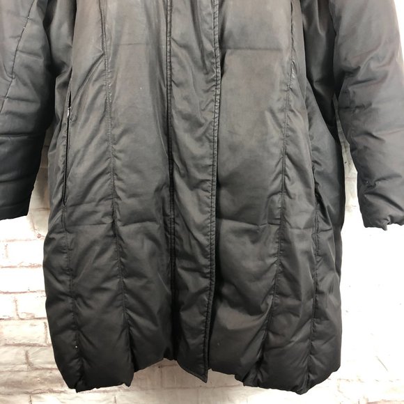 Marc New York Women's Plus 2XL Brown Long Down Feather Faux Fur Puffer Jacket - Picture 6 of 10